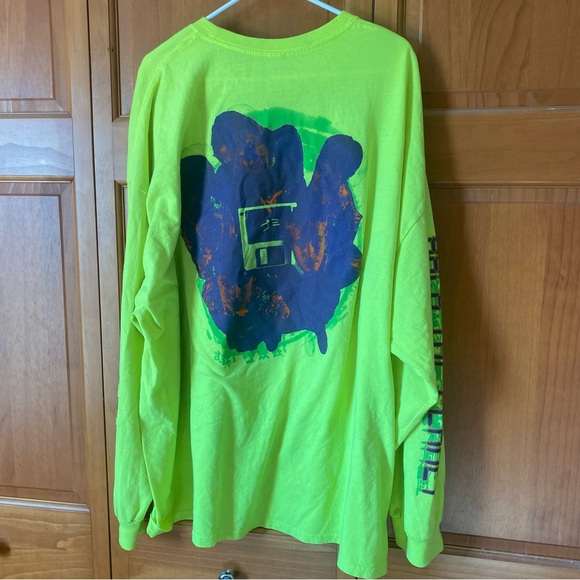 Rucking fotten hackers movies Japanese text long sleeve tshirt - Picture 5 of 5